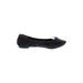 Lucky Brand Flats: Black Solid Shoes - Women's Size 6 1/2 - Almond Toe
