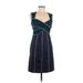 Jessica Simpson Cocktail Dress: Blue Dresses - Women's Size 6
