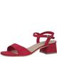 MARCO TOZZI Damen Sandalen mit Absatz mit Verstellbarem Riemen Elegant, Rot (Red), 42