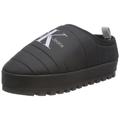 Calvin Klein Jeans Damen Slipper Home Slipper Ny Ml Fad Warm, Mehrfarbig (Black/Bright White), 37 EU