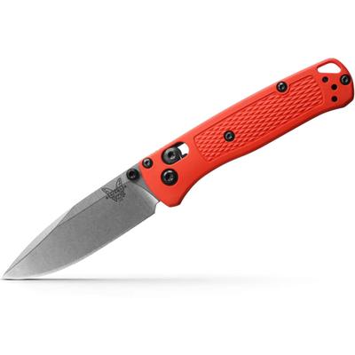 Benchmade Mini Bugout Folding Knife 2.82 CPM-S30V 58-60 Drop-point Mesa Red 533-04