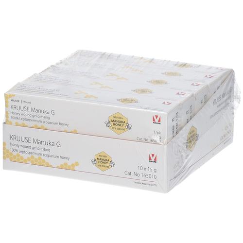 Kruuse Manuka Honig G steril Wundgel vet. 10x15 g Salbe