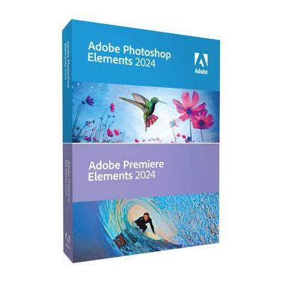 Adobe Photoshop & Premiere Elements 2024 (macOS/Windows, Box with Download Code) 65329073