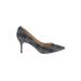 Ivanka Trump Heels: Pumps Stilleto Cocktail Party Gray Plaid Shoes - Women's Size 7 - Pointed Toe