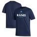 Men's adidas Navy Rhode Island Rams Fresh Decorated T-Shirt