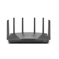 Synology RT6600ax Router WiFi6 1xWAN 3xGbE 1x2.5Gb routeur sans fil Tri-bande (2,4 GHz / 5 GHz) Noir