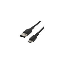 Belkin CAB002BT1MBK USB Kabel 1 m USB A USB C Schwarz Image