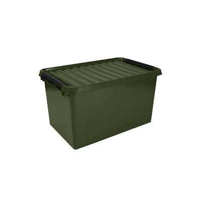 Sunware Aufbewahrungsbox Q-line 83500617 recyclt 62L grün