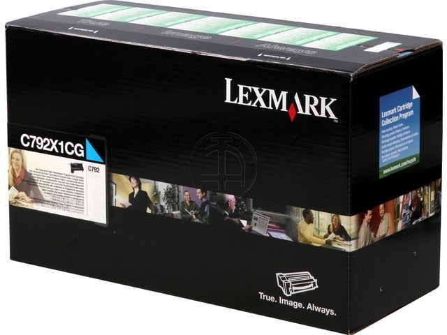 Laser/Kopierer LEXMARK X792X1CG LEXMARK X792 TONER CYAN HC Image