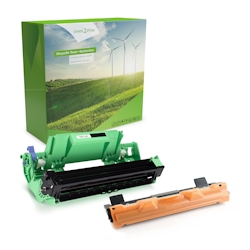 Green2Print 1x Toner, 1x Trommel Toner-Trommel-Set ersetzt Brother DR-1050, TN-1050 passend für Brother DCP1510, DCP1512, DCP1610W, DCP1612W, HL1110,