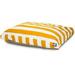 29 x 36 in. Vertical Stripe Rectangle Pet Bed - Yellow