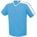 Youth Genesis Soccer Jersey Columbia Blue & White - Medium