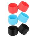 NUOLUX 3 Pairs of Handlebar Tape Fixed Rings for Bike Cycling Handlebar Wraps Fixed Rings