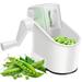 Lieonvis Home Pea Peeler Healthy Durable Pea Sheller Hand Rolling Machine Easy Operate Beans Separator Plastic Durable Universal Kitchen Tools Healthy Gadgets