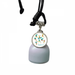Winter Sport Skiing Colorful Illustration Wind Chimes Bell Car Pendant