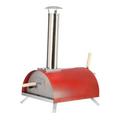 Le Peppe Portable Wood Fired Pizza Oven Red