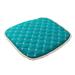 Moocorvic Kitchen Chair Cushions Thickened Dining Chair Pads and Cushions Table Chair Cushion for Office Patio Yard Indoor Outdoor 18x18inch (Blue)