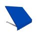 8.38 ft. Dallas Retro Window & Entry Awning Bright Blue - 18 x 36 in.