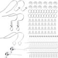 Earring Hooks for Jewelry Making 900 PCS Earring Making Kit with Earring Backs and Jump Rings Earring Making Supplies for DIY Earring Making