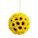 Fdelink Ornament Hangs Artificial Sunflower Hangs Sunflower Ball Wedding Party Home Decoration Faux Sunflower Hangs Artificial Flowers