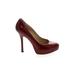 Joan & David Heels: Burgundy Shoes - Women's Size 6