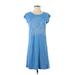 Blue Platypus Casual Dress: Blue Dresses - Women's Size X-Small