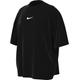 Nike Mädchen T-Shirt G NSW Tee Os Ss Prem Essntl, Black, FJ6855-010, L