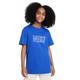 Nike Mädchen T-Shirt G NSW Bf Tee PRNT Sw, Game Royal, FJ5225-480, S