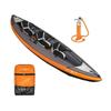Decathlon Itiwit Inflatable Recreational Touring Kayak Orange 2 or 3 Person 4520750