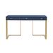 Enzo Decor Jan 52" W Rectangle Computer Desk Wood/Metal in Brown/Gray | 30 H x 52 W x 18 D in | Wayfair Enzo-Vot-H5520