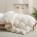 White Noise 600 Fill Power All Season Down Comforter Duvet Insert whiteGoose Down | California King | Wayfair AA45CF8790524285A4CC5C986922F7E5