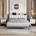 Red Barrel Studio® Shortridge Platform Bed Wood in Gray | 39.4 H x 62 W x 85.2 D in | Wayfair CB8A2E33890141EC9ED7A1EB09F5BCF8