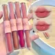 Double Head Lip Gloss Matte Velvet Sexy Red Tint Liquid Lipstick Waterproof Lipgloss Lasting Lip