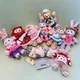 Disney Stellalou Duff Anime Figure Plush Keychain and Bag Pandent Stuffed Animals Rabbit and Bear