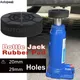 Rubber Bottle Jack Pad Protector Adapter Car Jacking Tool Pinch Weld Side Lifting Disk 20mm 29mm