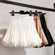 Weiß Schwarz Chiffon Sommer Shorts Rock Frauen 2022 Mode Koreanische Hohe Taille Tutu Plissee Mini