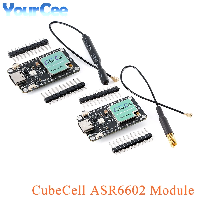 SX1262 CubeCell ASR6501 ASR6502 Entwicklungsboard-Modul 433 MHz 868 MHz Cortex-M0 LoRaWAN-Knotensteuerung PCB AT für Arduino Image
