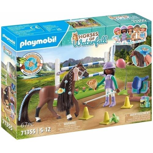PLAYMOBIL® 71355 Zoe & Blaze mit Turnierparcours – Playmobil