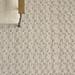 EXQUISITE RUGS Monroe Silk Hand-loomed Bamboo Silk Light Taupe Area Rug.