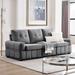 Modern Tufted 3-Section Sofa with Hidden Storage Space - Featuring an Elegant High Back and Contemporary Appeal