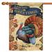 Fall Harvest 'Harvest Greetings' Outdoor House Flag 40" x 28"