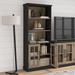 Westbrook 5 Shelf Bookcase with Glass Doors by Bush Furniture