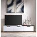 TV Stand Modern Entertainment Center Universal TV Storage Cabinet with 3 Storage Drawers and Sliding Side Top for 75 Inch TV