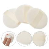 powder puff 3 Pcs Ultra Short Plush Fluffy Powder Puff Comfortable Toddler Body Dusting Powder Puffs Talcum Powders Puff