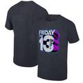 Men's Ripple Junction Jason Voorhees Heather Charcoal/Purple Friday the 13th Graphic T-Shirt