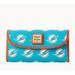 Women's Dooney & Bourke Miami Dolphins Team Color Continental Clutch