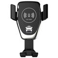 Wireless Car Charger 30W Fast Charging Auto-Clamping Wireless Car Charger Phone Mount Car Air Vent Phone Holder Reusable Air Vent Clip Car Phone Holder Compatible with iOS Phone 14/13/12