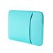 Laptop Sleeve Bag Compatible with MacBook Air/Pro Retina 11/13/14/15.6 inch Notebook Compatible with MacBook Pro Polyester Vertical Case with Pocket Blue