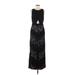 Fame And Partners Cocktail Dress: Black Dresses - Women's Size 6