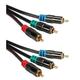 35 ft. HDTV Triple-RCA Premium Component Video Combo Cable